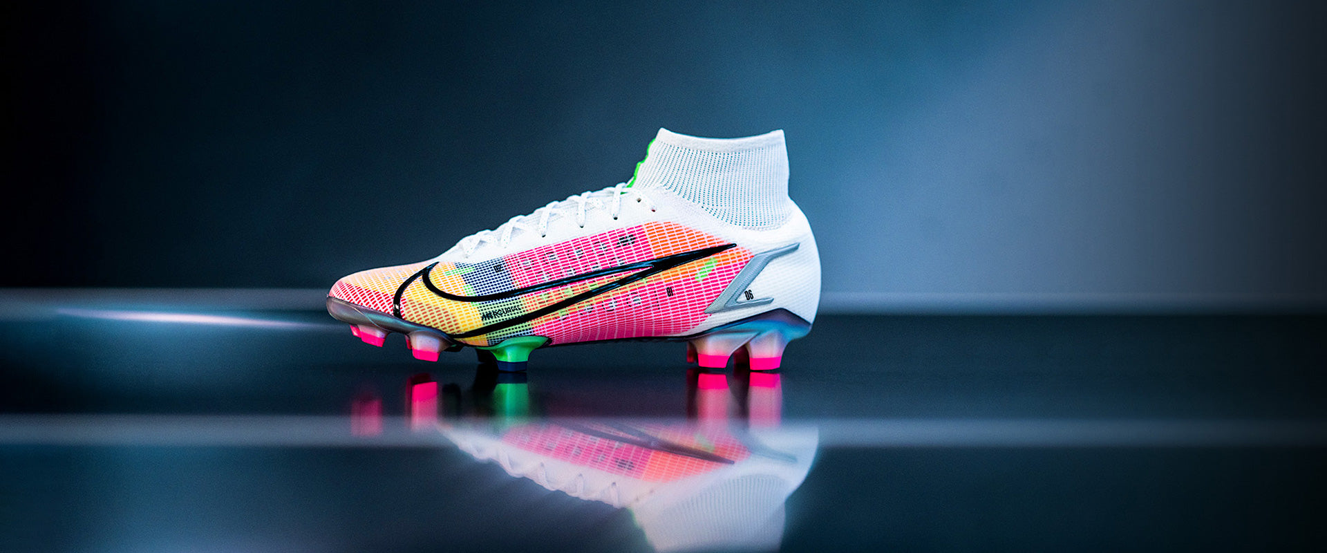 Nike Mercurial Superfly Dragonfly 8 Elite FG - White/Metallic