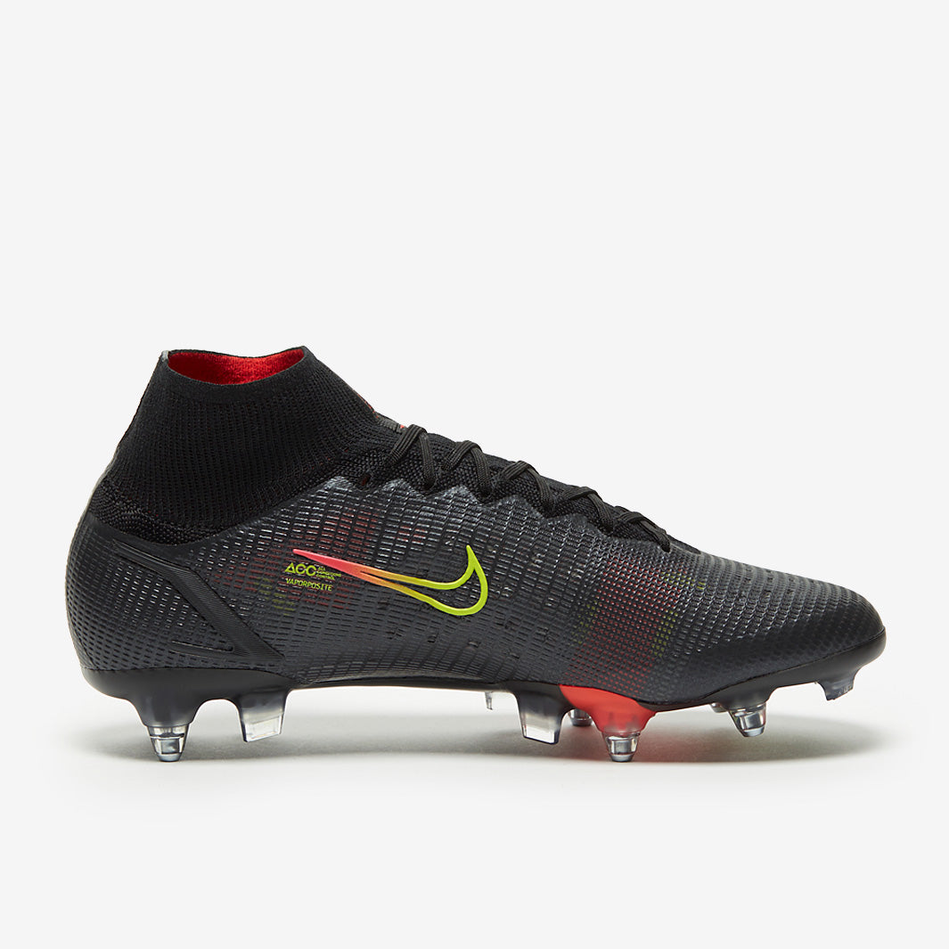 Nike Mercurial Superfly VIII Elite SG-PRO Anti-Clog - Black/Cyber