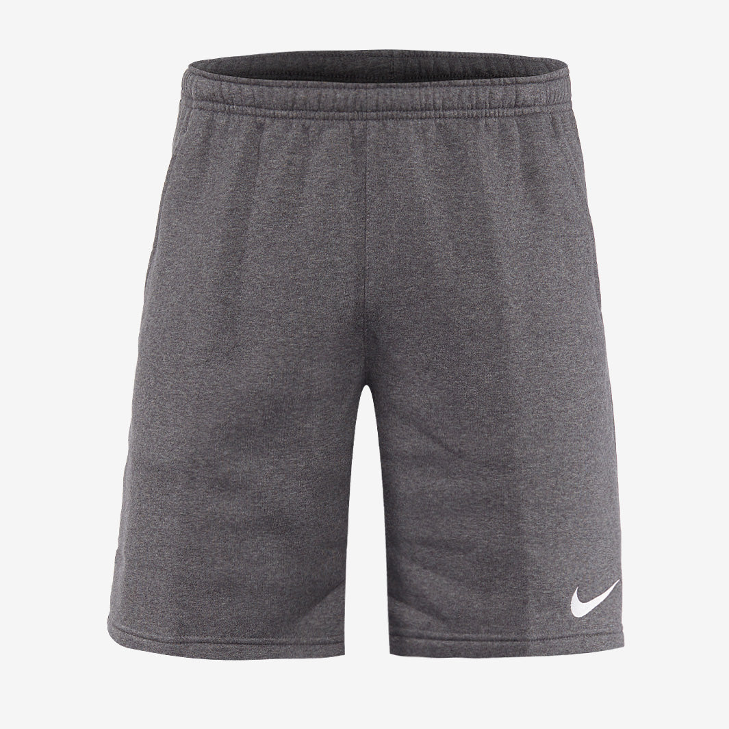 Nike Park 20 Fleeced Knit Short - Charcoal Heather/White - Mens