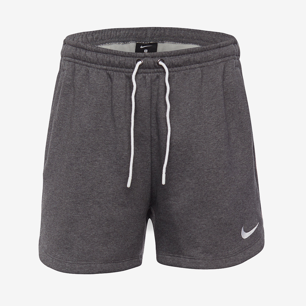 Nike Womens Park 20 Fleeced Knit Short - Charcoal Heather/White