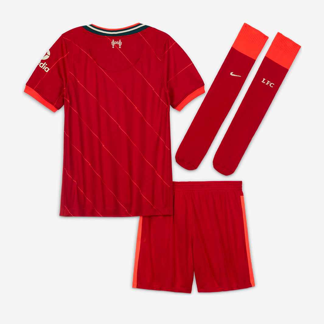 Nike Liverpool 21/22 Little Kids Home Kit