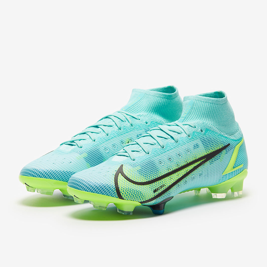 『希少』Nike Mercurial Superfly8 Elite FG Nike Mercurial Superfly VIII Elite FG - Dynamic Turq/Lime Glow