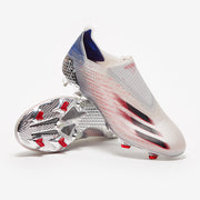 adidas X Ghosted+ FG - Silver Metallic/Core Black/Shock Pink