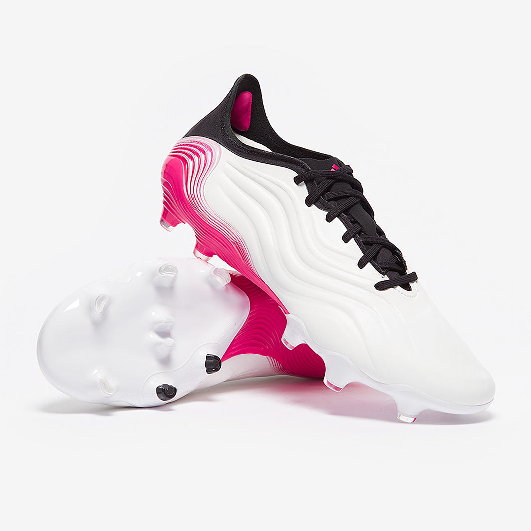 adidas Copa Sense.1 FG - White/White/Shock Pink - Mens Boots