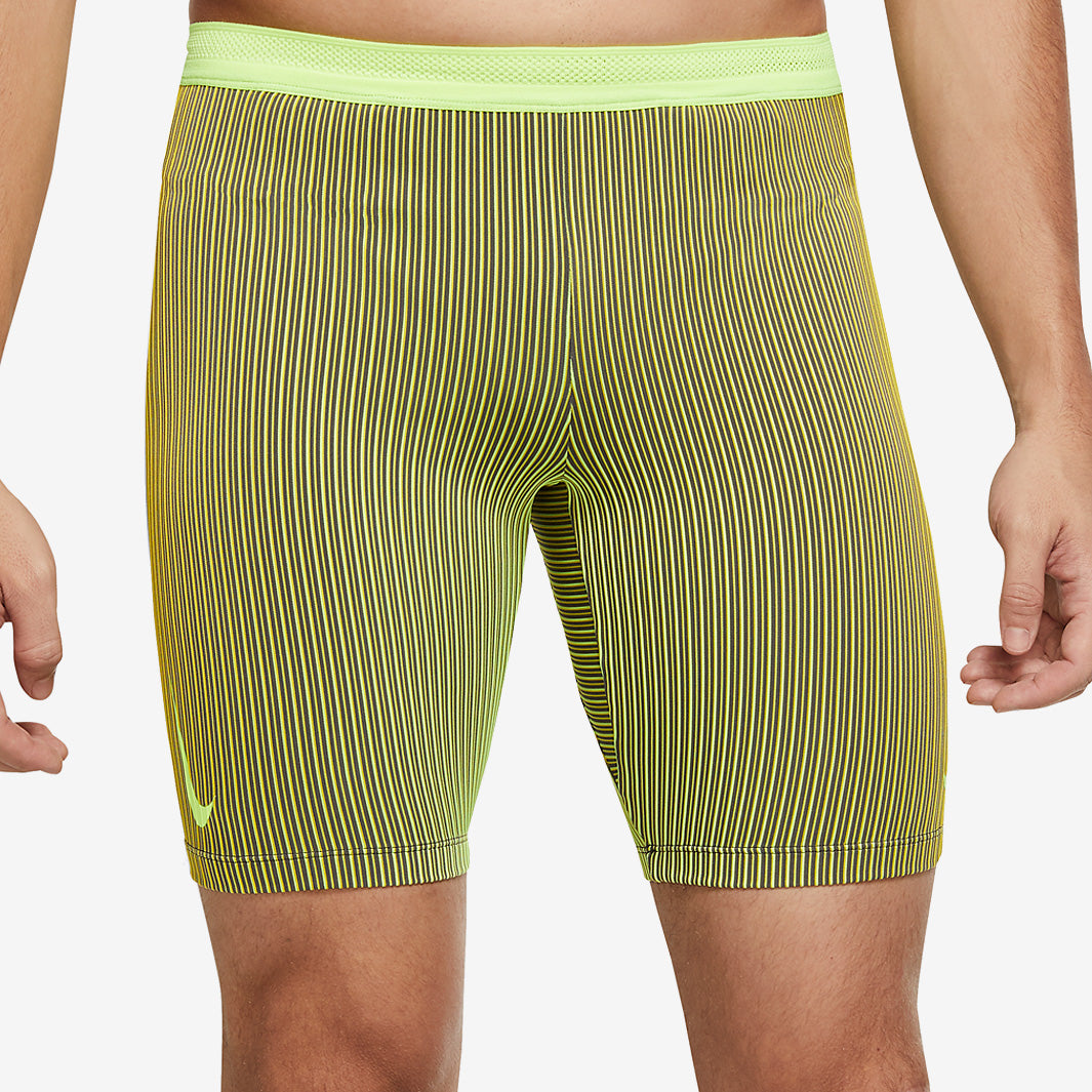 Nike AeroSwift Half Tight - Iron Grey/Bright Citron/Volt/Volt
