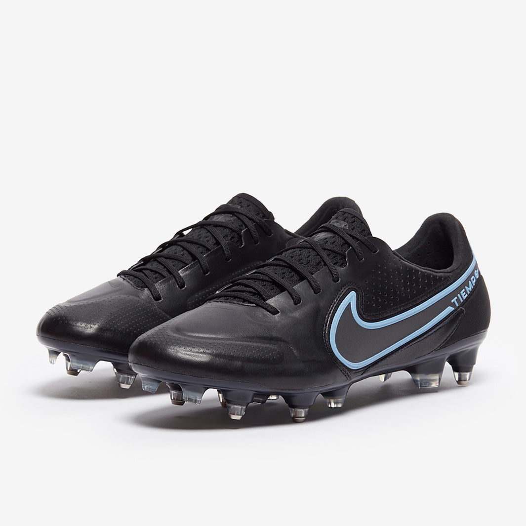Nike Tiempo Legend IX Elite SG-Pro AC - Black/Black/Iron Grey