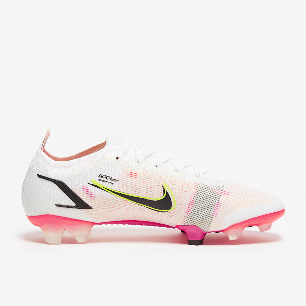 Nike Mercurial Vapor XIV Elite FG - White/Black/Bright Crimson