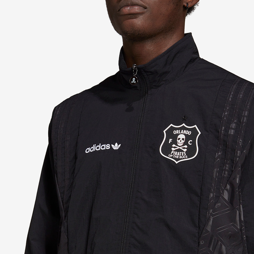 adidas Orlando Pirates 21/22 Track Top - Black - Mens Replica