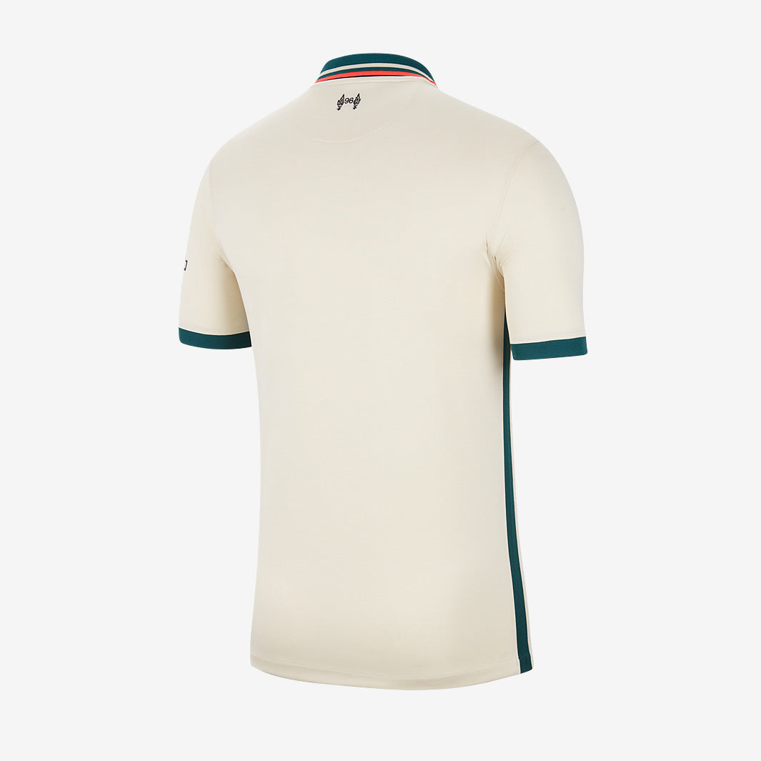 Nike Liverpool 21/22 Away Stadium SS Shirt - Pale Ivory/Fossil