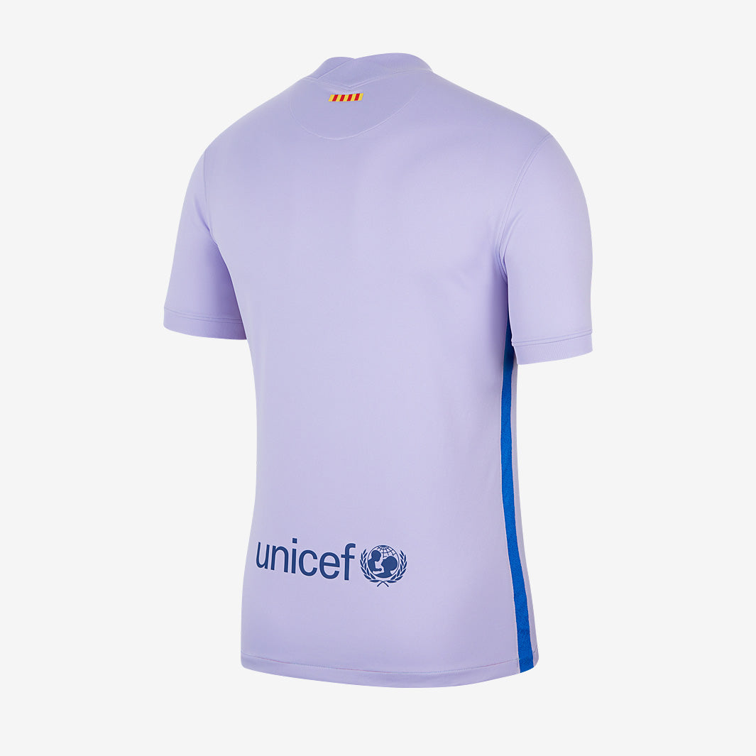 Nike FC Barcelona 21/22 Away Stadium SS Shirt - Purple Pulse/Dtm