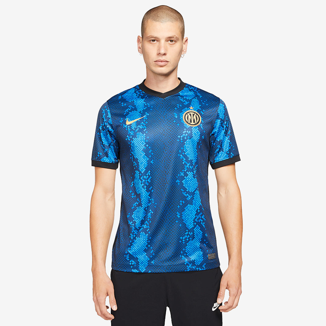 Nike Inter Milan 21/22 Home Stadium SS Shirt Home - Blue Spark