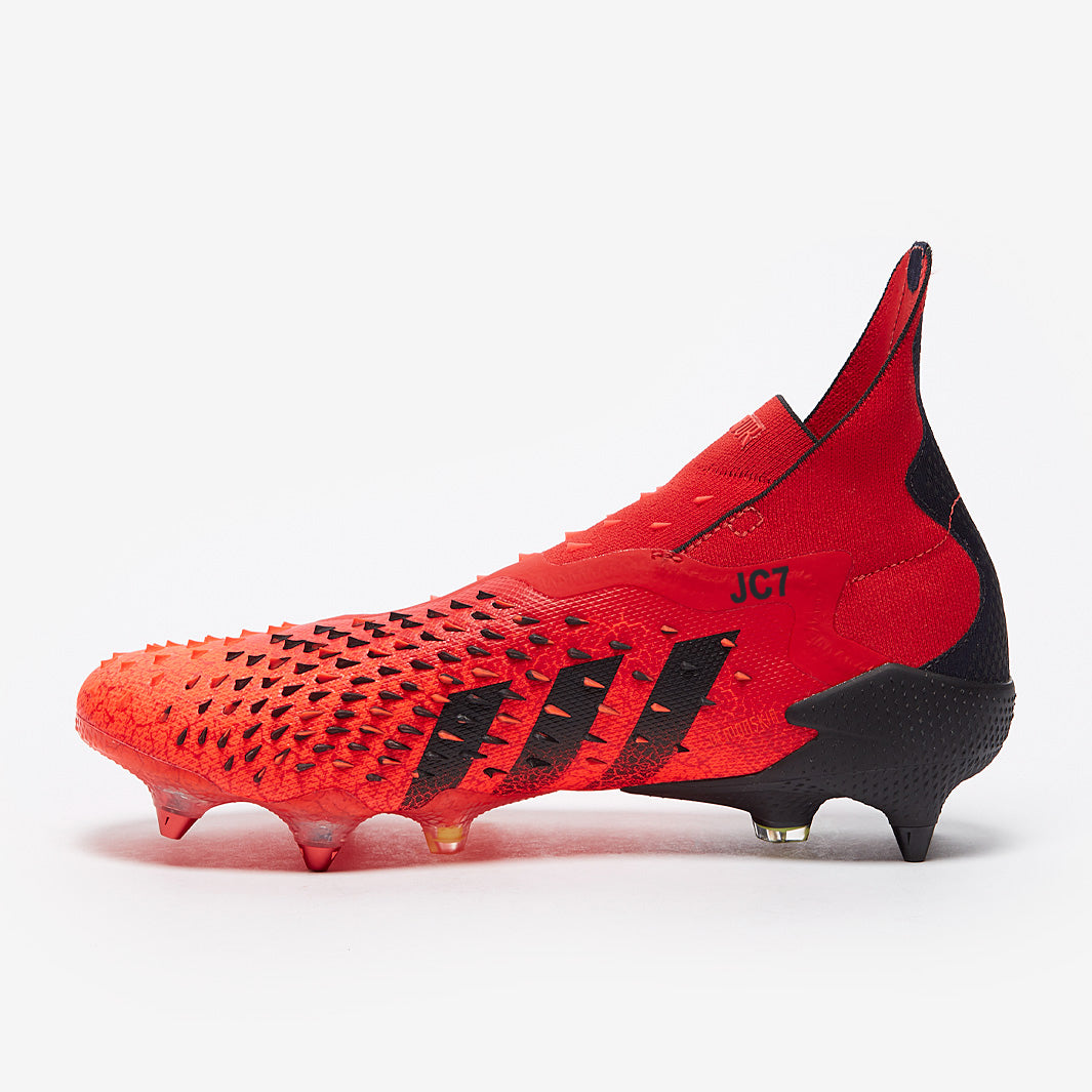adidas Predator Freak+ SG - Red/Core Black/Solar Red - Mens Boots