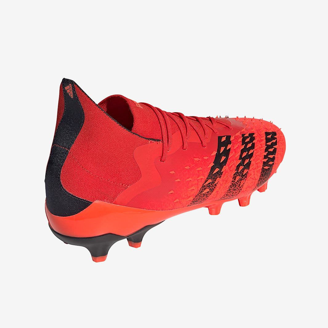 adidas Predator Freak .1 AG - Red/Core Black/Solar Red - Mens Boots