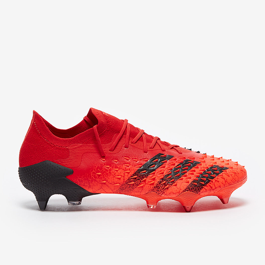 adidas Predator Freak .1 Low SG - Red/Core Black/Solar Red - Mens