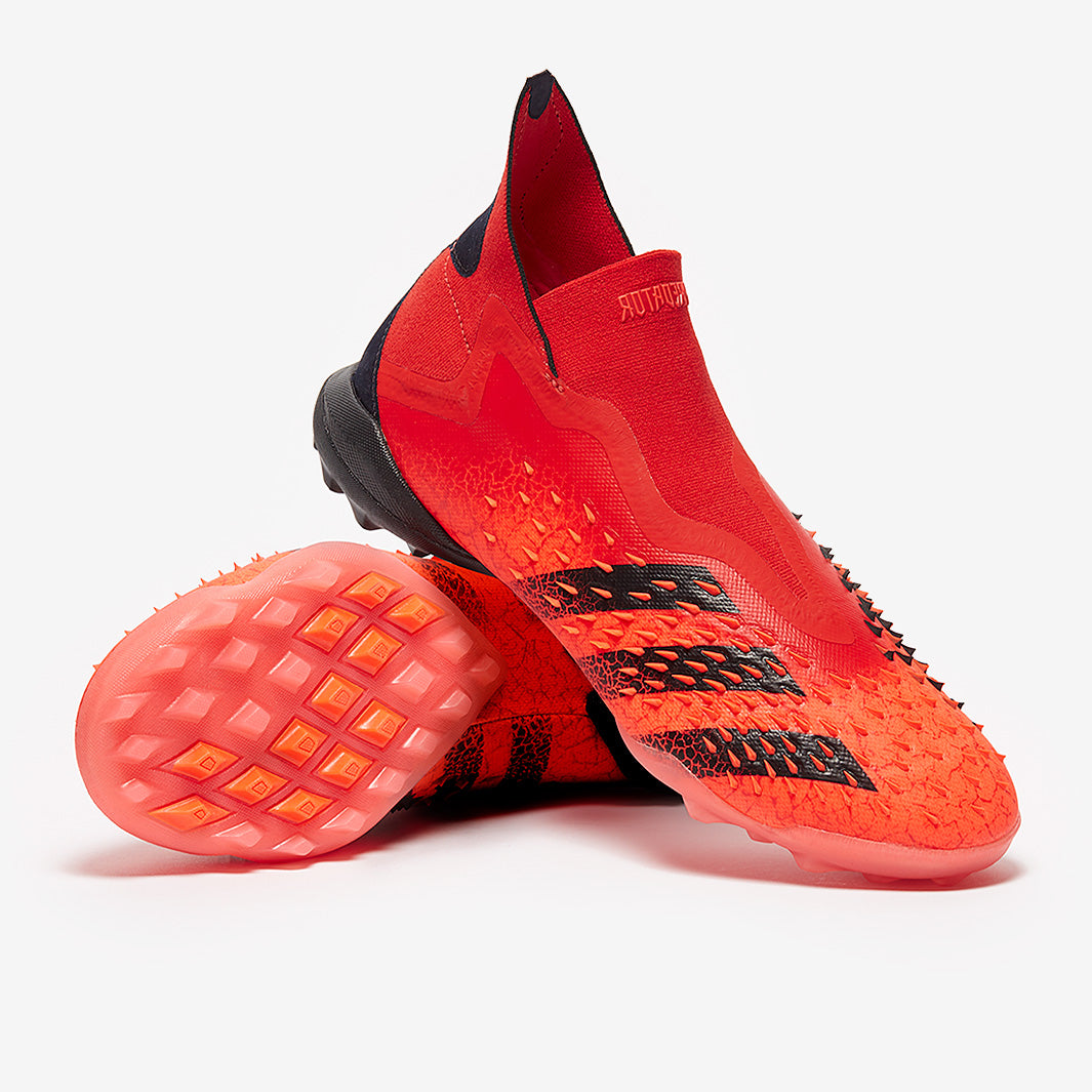 adidas Predator Freak+ TF - Red/Core Black/Solar Red - Mens Boots