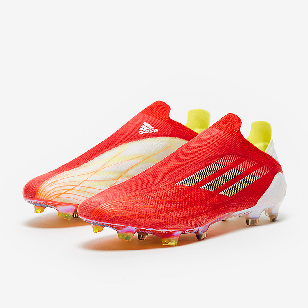 adidas X Speedflow+ FG - Red/Core Black/Solar Red - Mens Boots