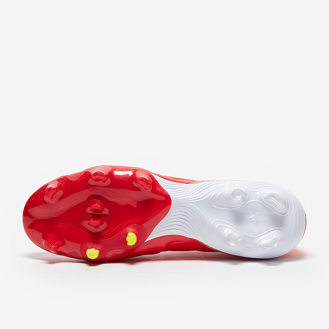adidas Copa Sense .1 FG - Red/White/Solar Red - Mens Boots