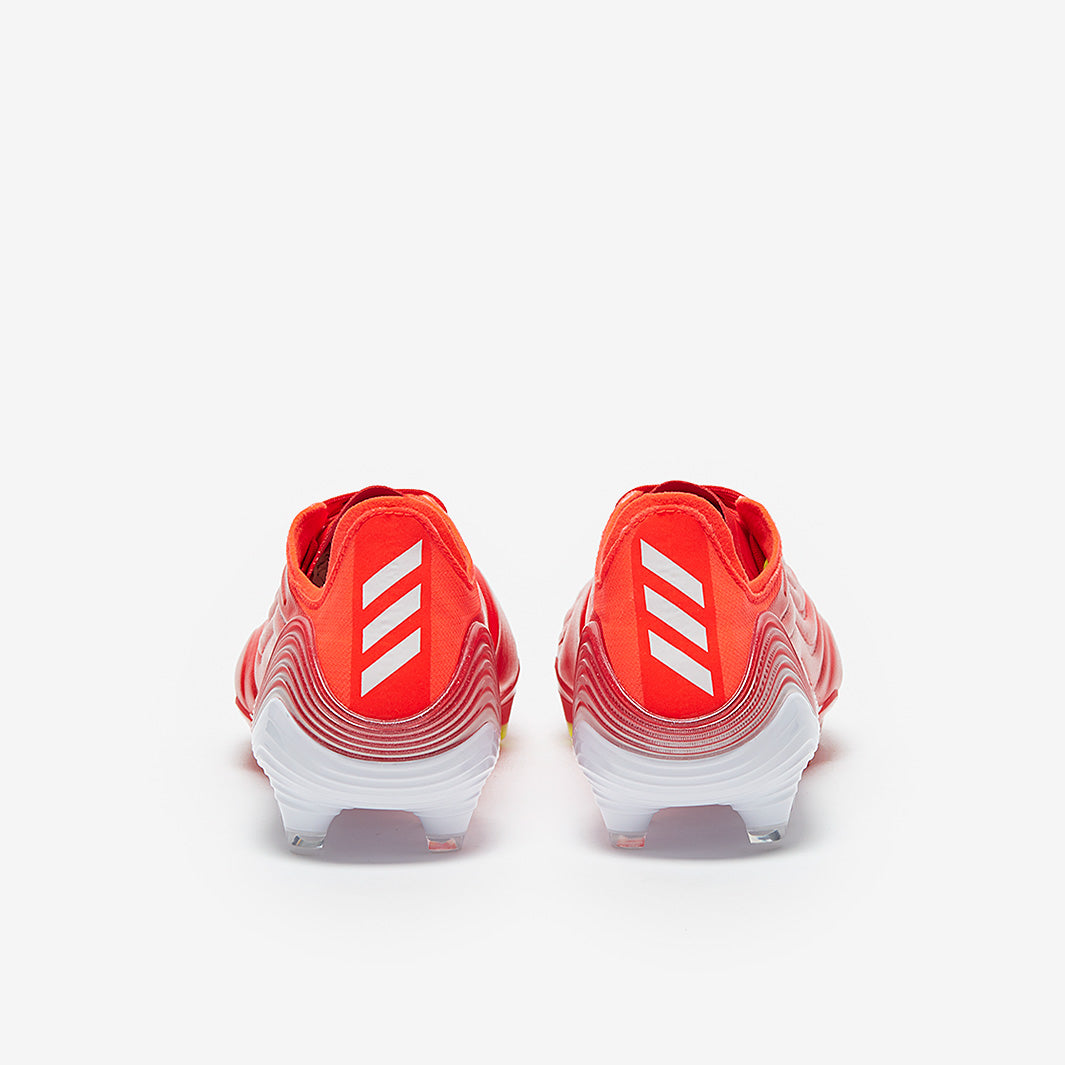 adidas Copa Sense .1 FG - Red/White/Solar Red - Mens Boots