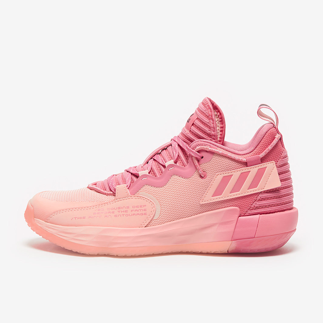 adidas Dame 7 - Rose Tone/Vapour Pink/White - Mens Shoes