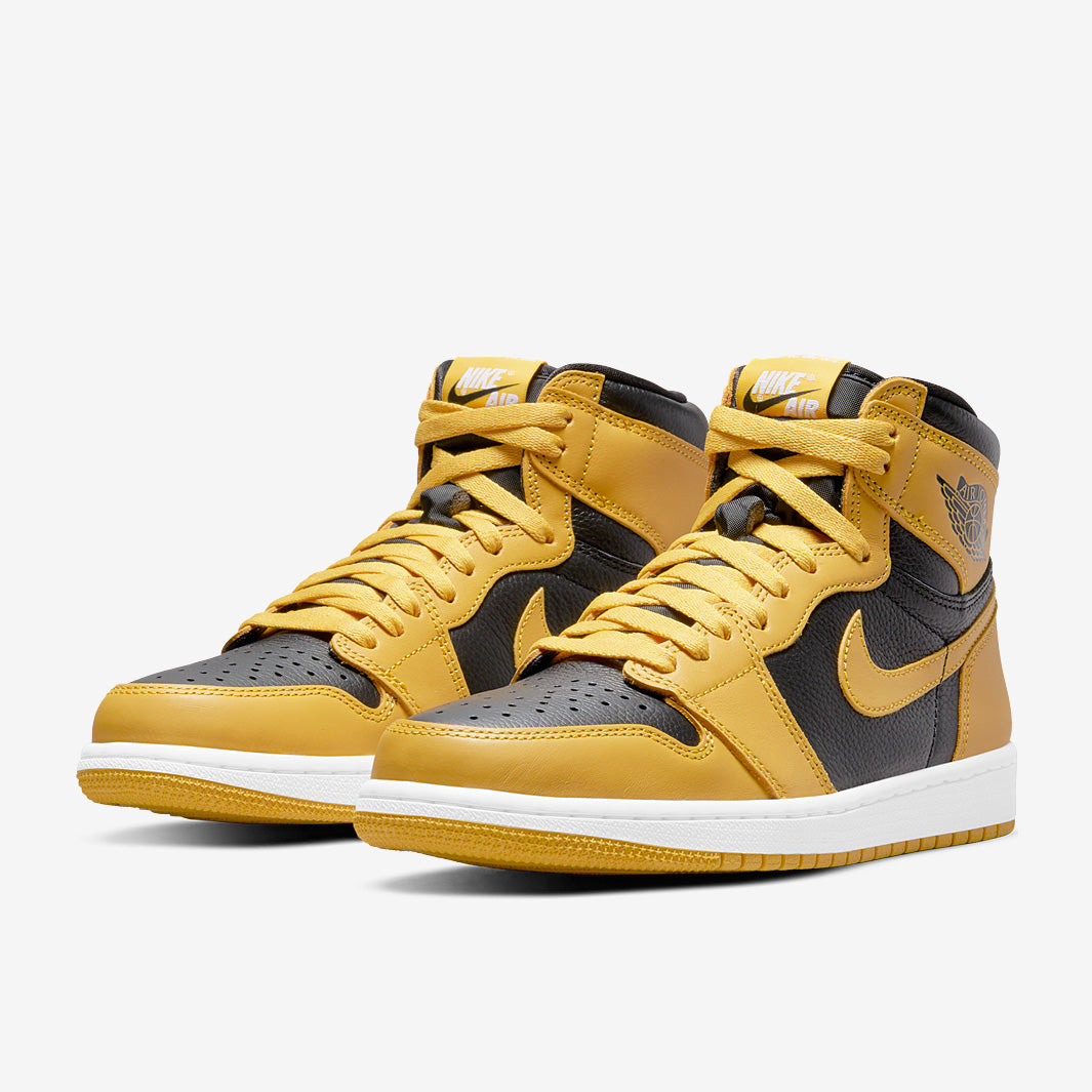 Air Jordan 1 Retro High OG - Pollen/White/Black - Mens Shoes