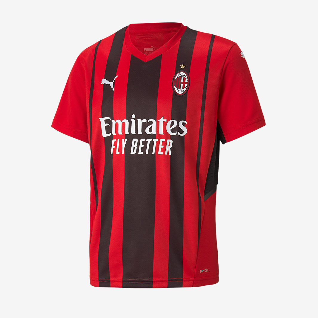 Puma AC Milan 21/22 Youths Home Shirt