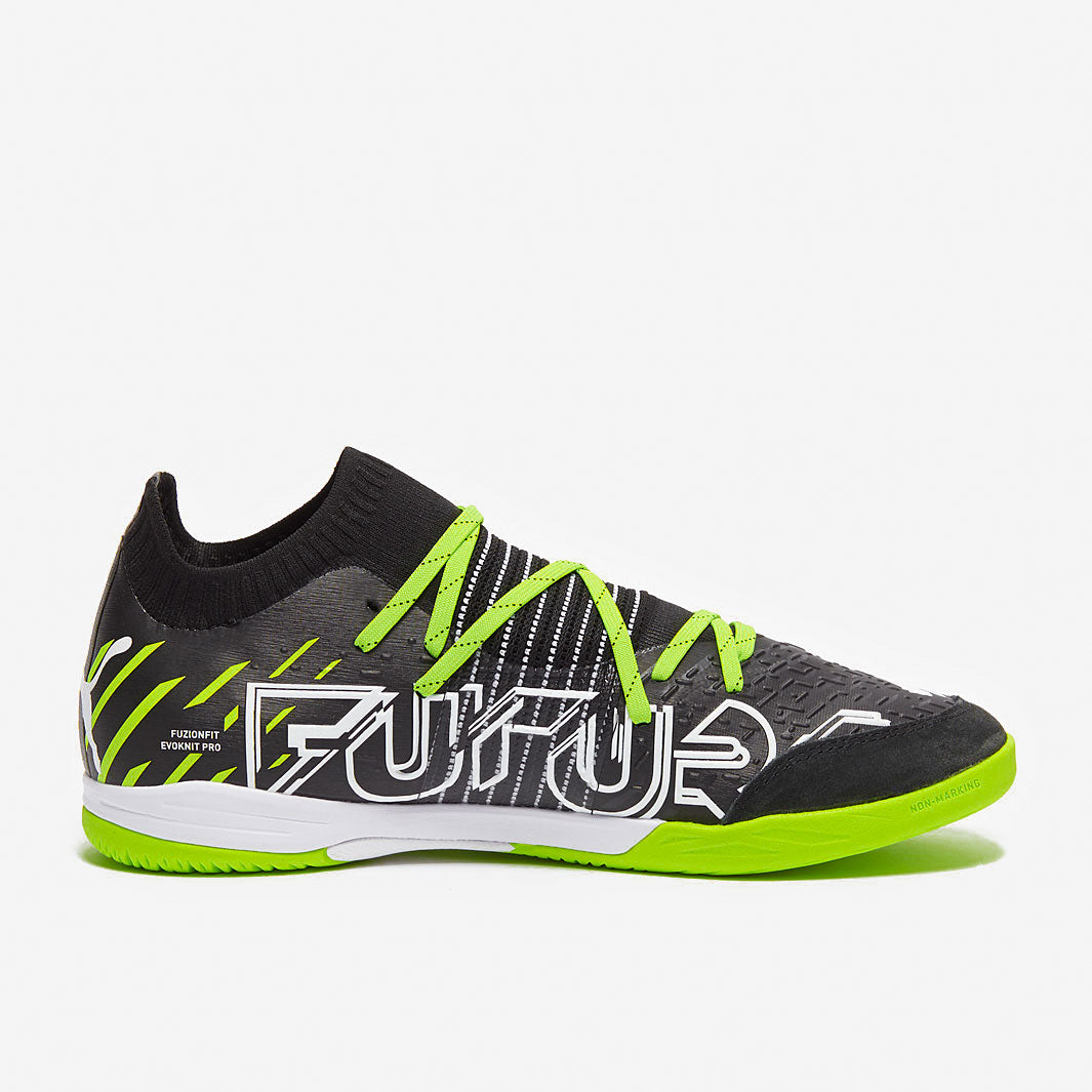 Puma Future Z 1.2 Pro Court - Puma Black/Green Glare/Puma White