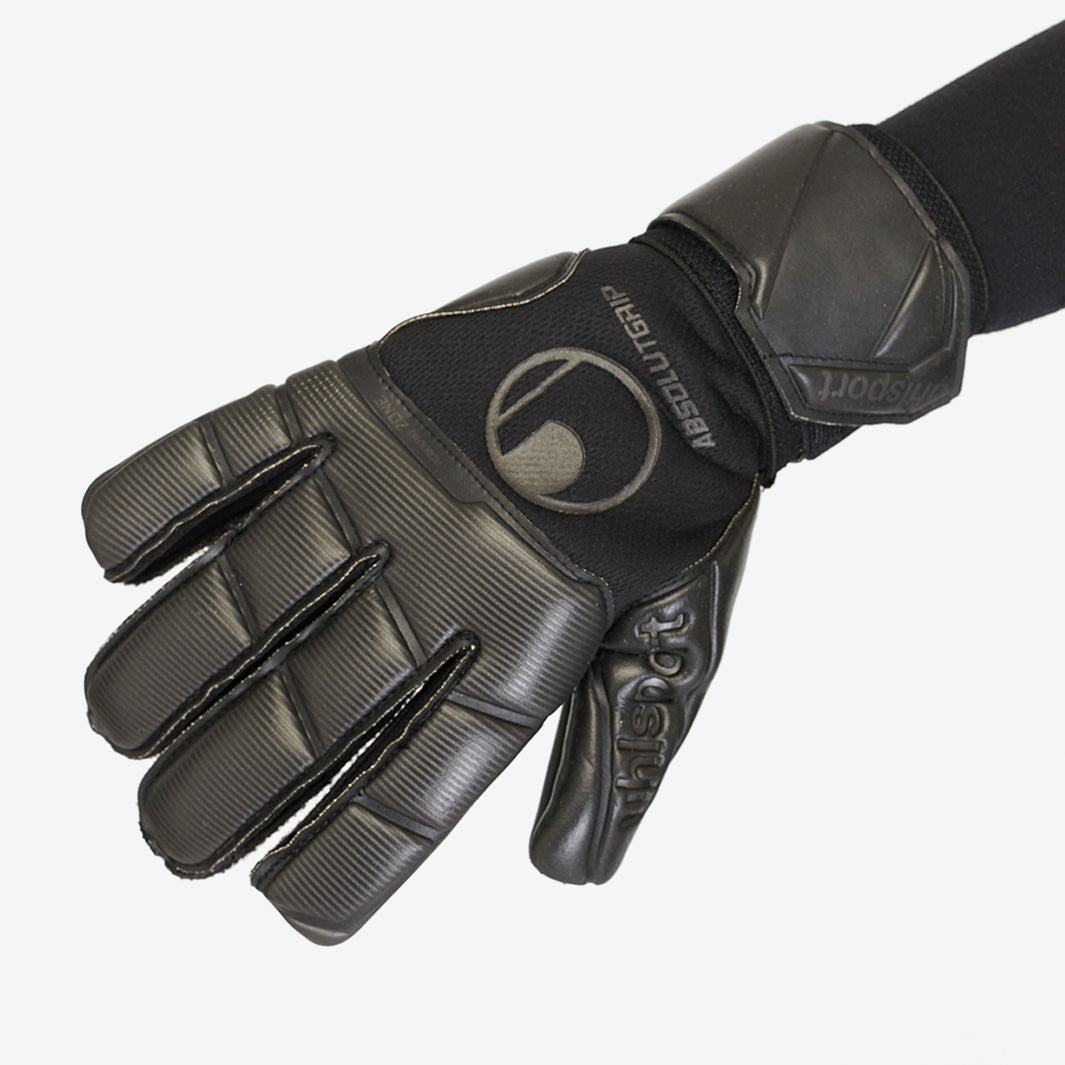 Uhlsport Comfort Absolutgrip - Black - Mens GK Gloves