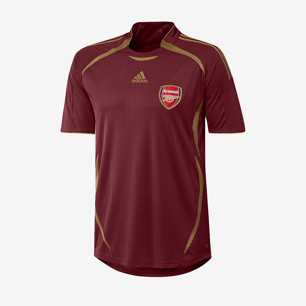 adidas Arsenal 21/22 Teamgiest Training Shirt - Noble Maroon