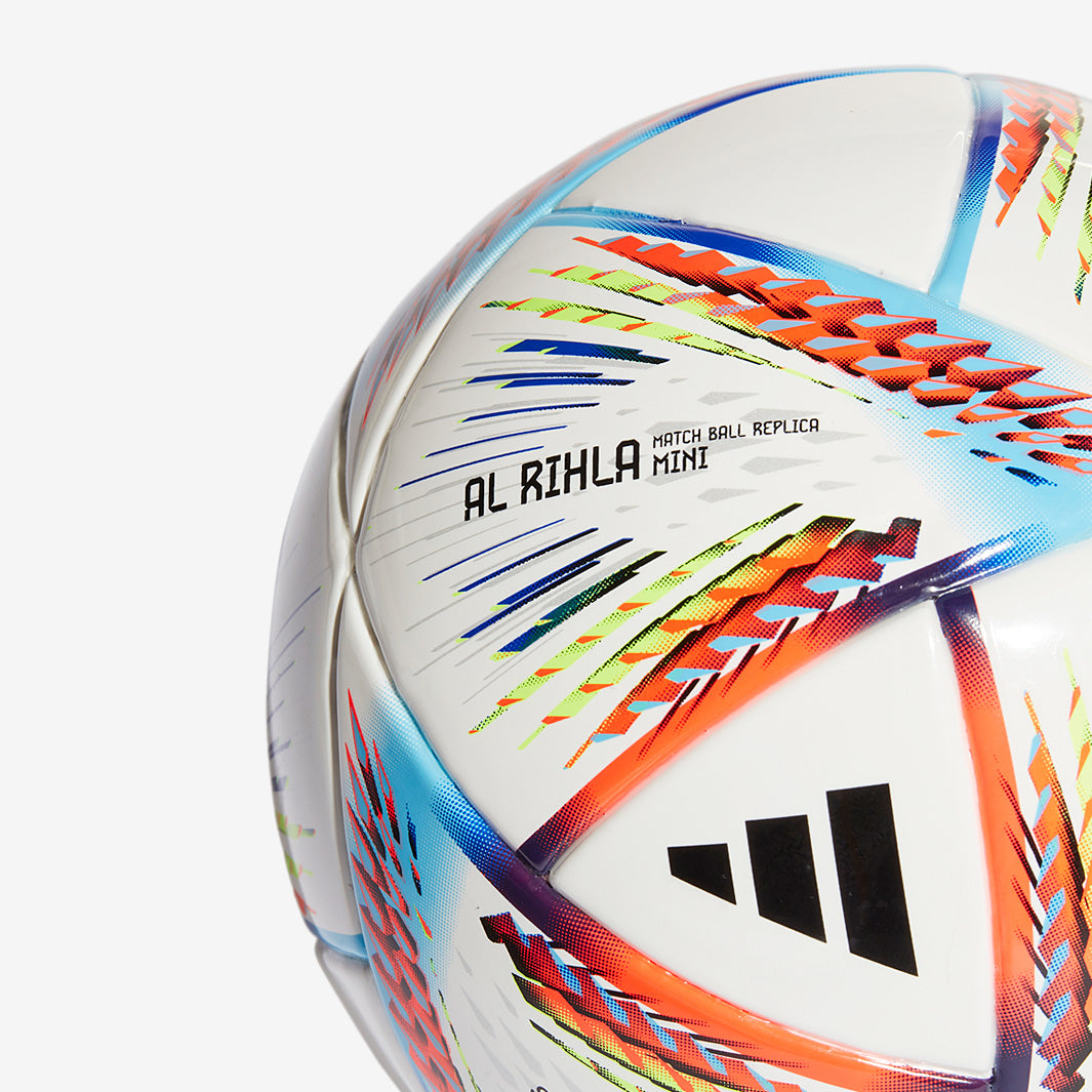 adidas Rihla Mini Ball - White/Pantone - Footballs
