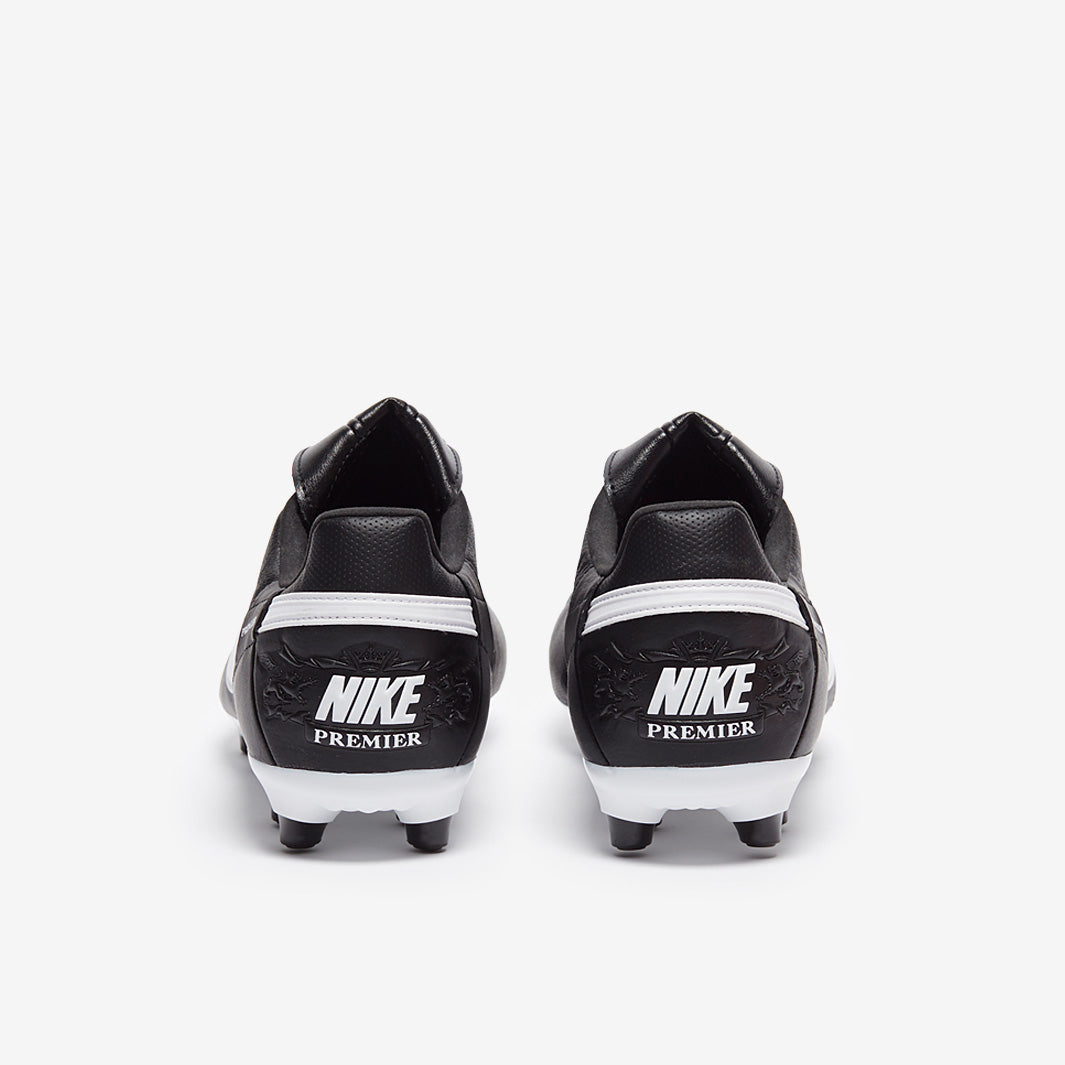 Nike The Premier III FG - Black/White - Mens Boots