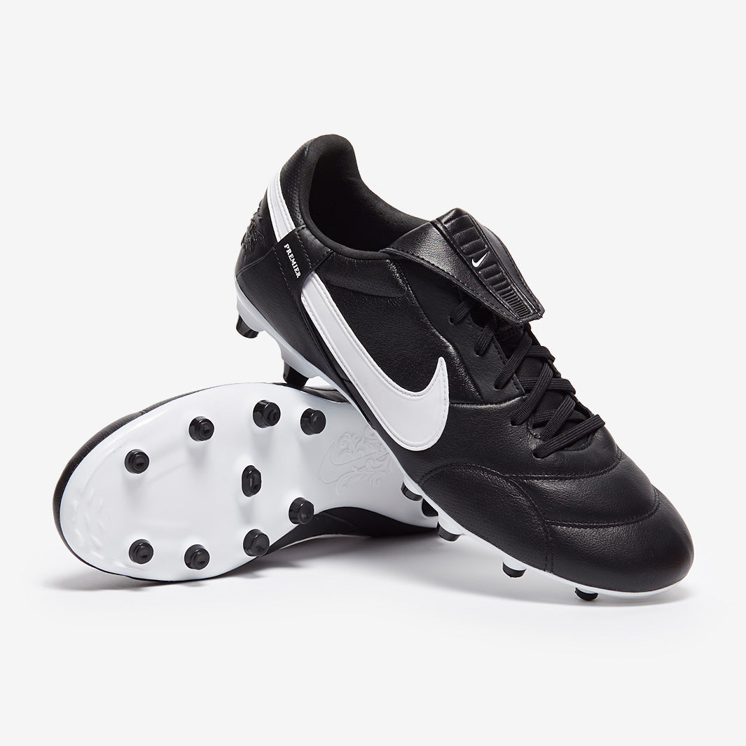 NIKE PREMIER III FG K-LEATHER サッカーシューズ Nike The Premier III FG - Black/White - Mens Boots