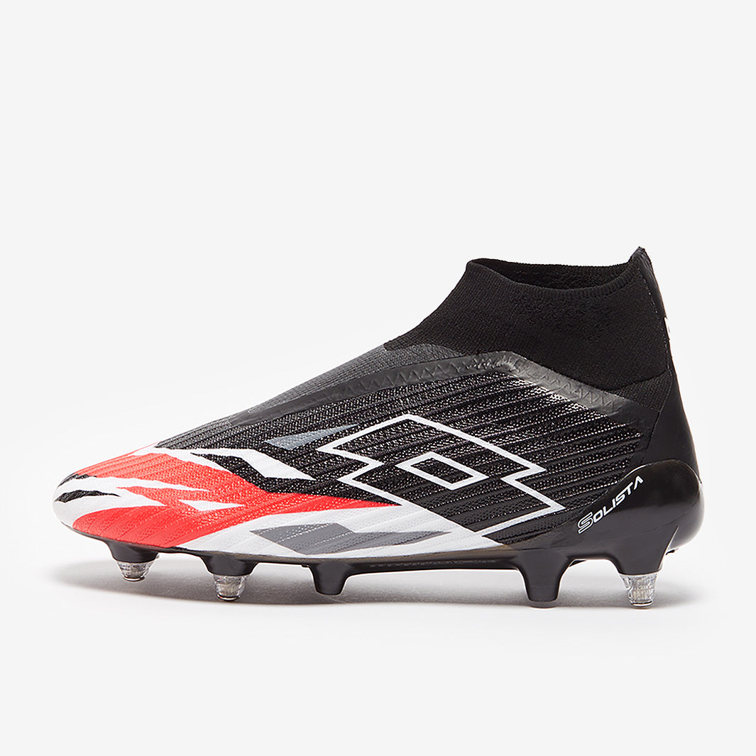 Lotto Solista 100 IV Gravity SGX - All Black/White/Cliif Red