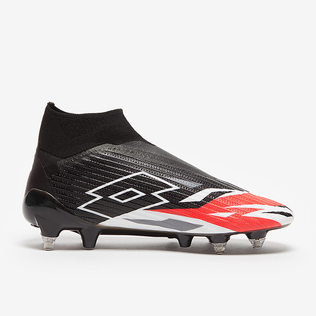 Lotto Solista 100 IV Gravity SGX - All Black/White/Cliif Red