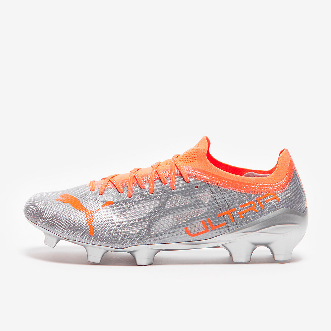Puma Ultra 1.4 FG/AG - Diamond Silver/Neon Citrus - Mens Boots