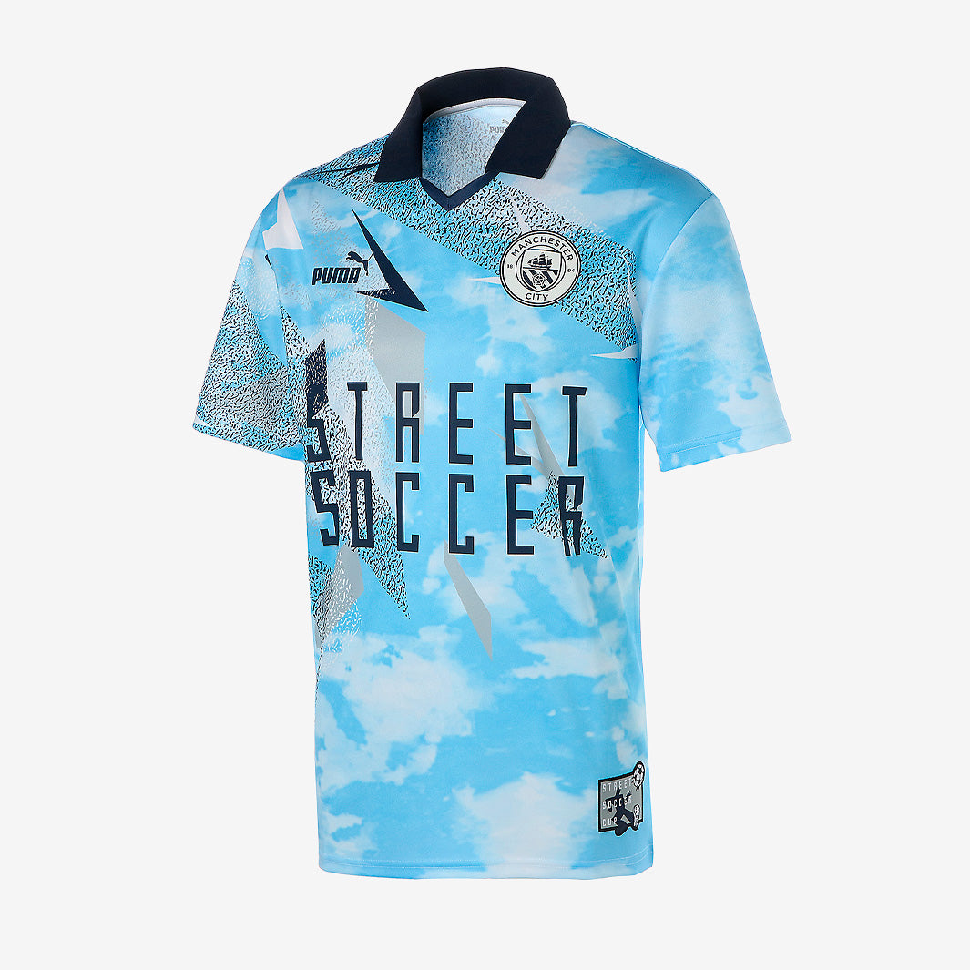 Puma Manchester City x BALR Signature Jersey - Black/Team Light