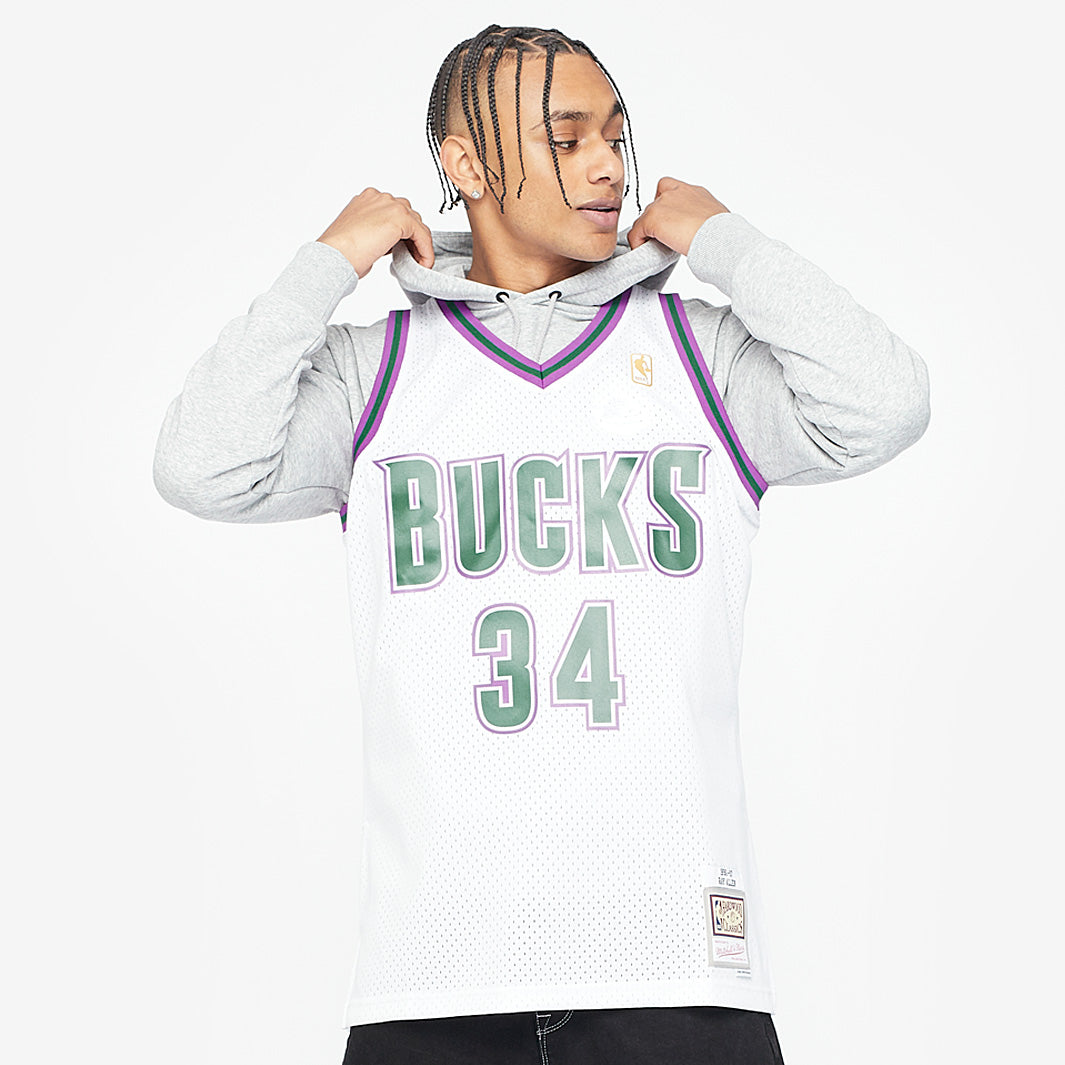 MITCHELL&NESS BUKS ユニフォーム RAY ALLEN Milwaukee Bucks 1996-97 Ray Allen Mitchell & Ness – Exclusive