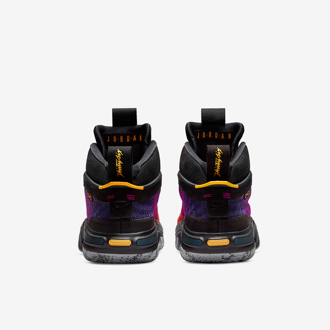 Air Jordan 36 Heatwave - Black/Laser Orange-Deadly Pink - Mens Shoes