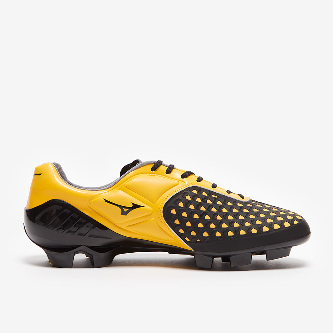 Mizuno Wave Ignitus Japan FG - Cyber Yellow/Black - Mens Boots