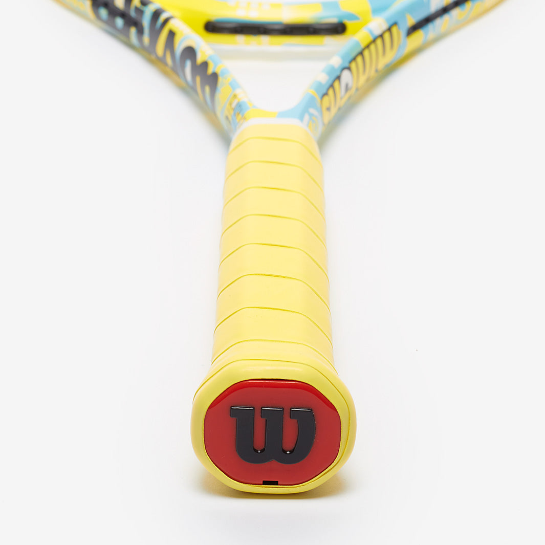 Wilson Minions Clash 100 - Yellow/Blue - Mens Rackets