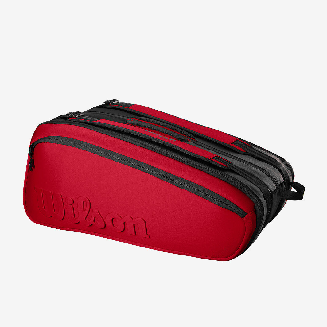 Wilson Super Tour 15PK Clash V2.0 - Red - Bags & Luggage