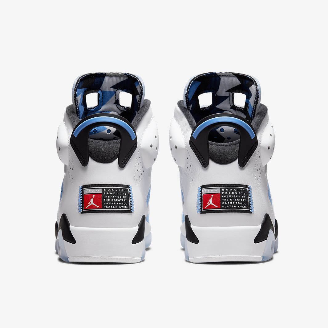 Air Jordan 6 Retro UNC Older Kids (GS) - University Blue/White