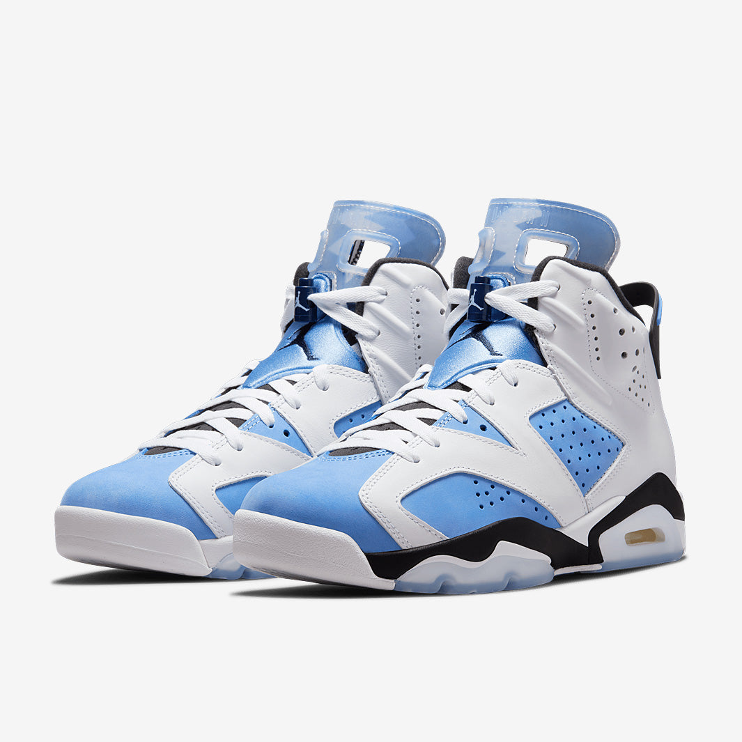 Air Jordan 6 Retro UNC Older Kids (GS) - University Blue/White