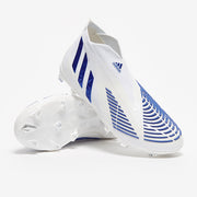 adidas Kids Predator Edge+ FG - White/Hi