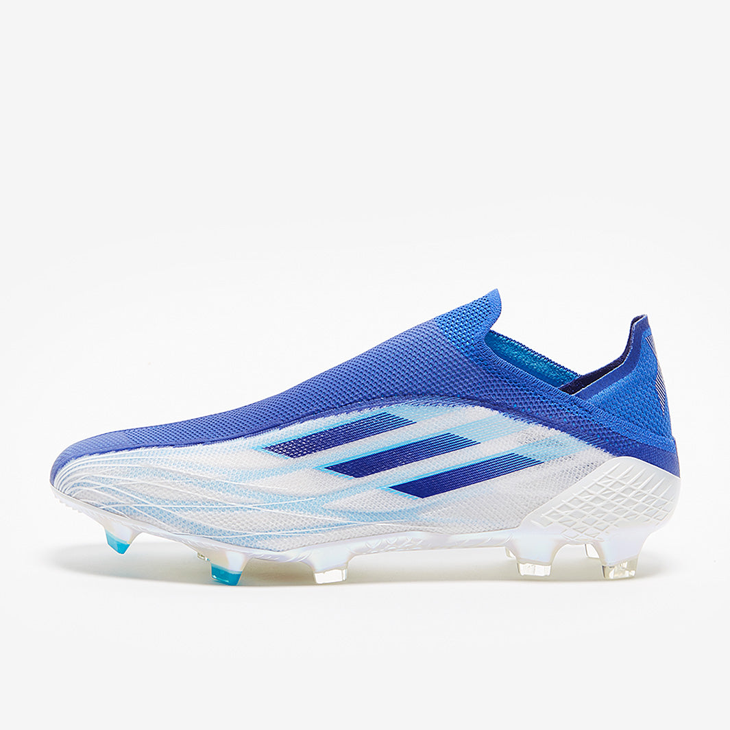 adidas X Speedflow+ FG - White/Legacy Indigo/Sky Rush - Mens Boots