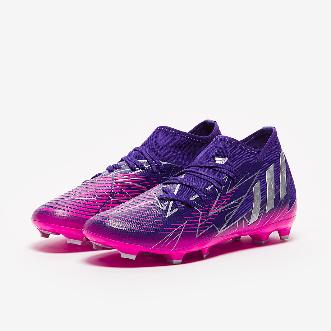 adidas Predator Edge.3 FG - Team Collegiate Purple/Silver Metallic