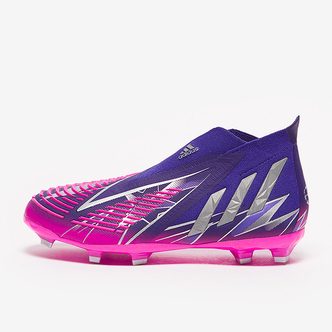 adidas Kids Predator Edge+ FG - Team Collegiate Purple/Silver