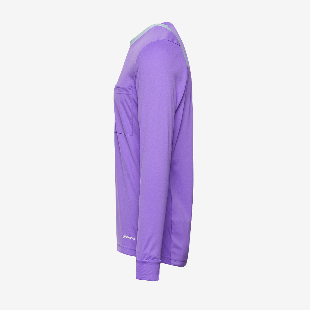 adidas Referee 22 LS Shirt - Purple Rush - Mens Football Teamwear