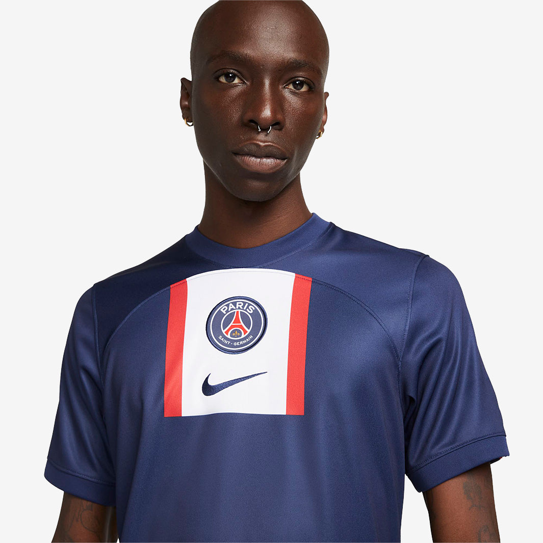 Nike Paris Saint-Germain 22/23 Home Stadium SS Shirt - Midnight