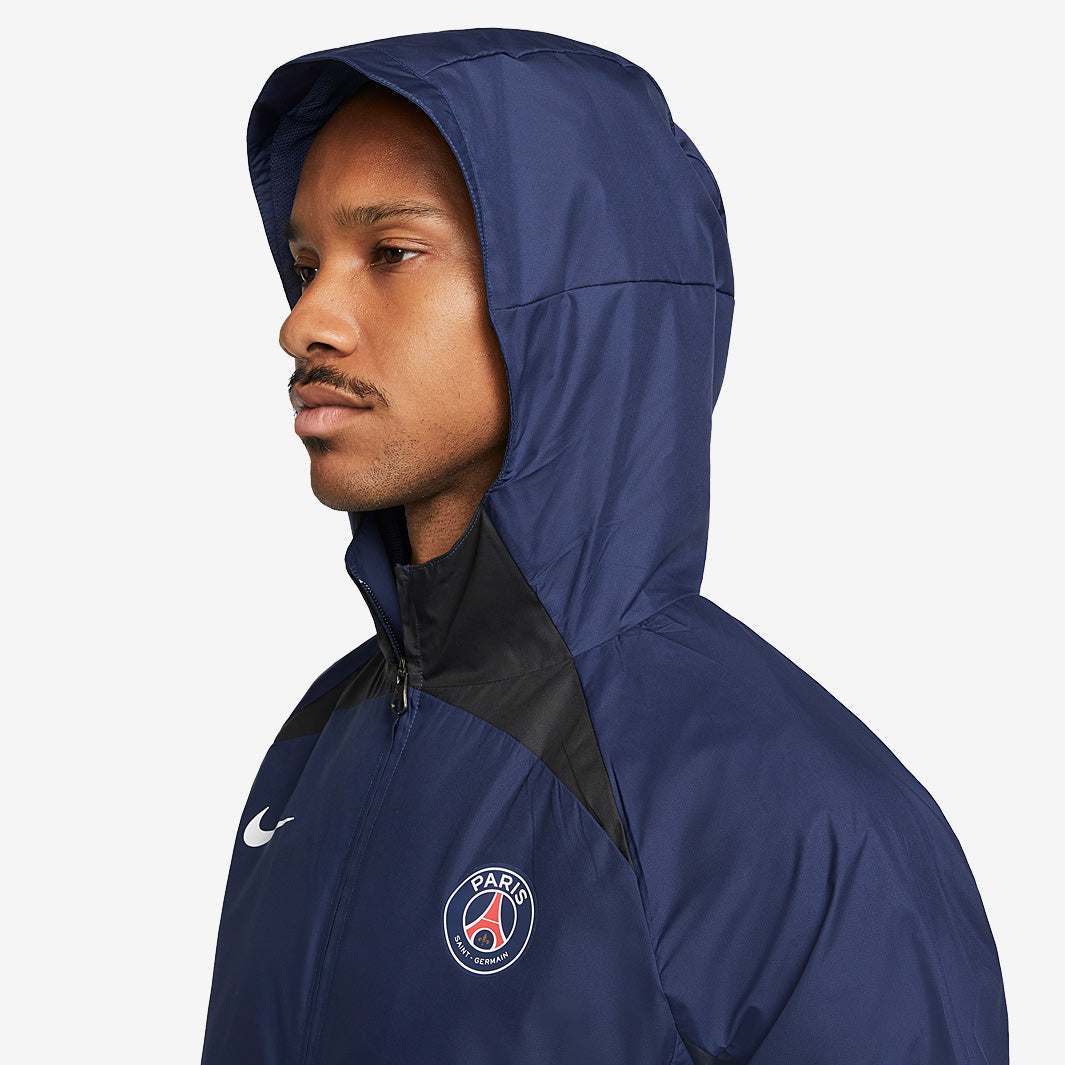 Nike Paris Saint-Germain 22/23 AWF Jacket - Midnight Navy/Black