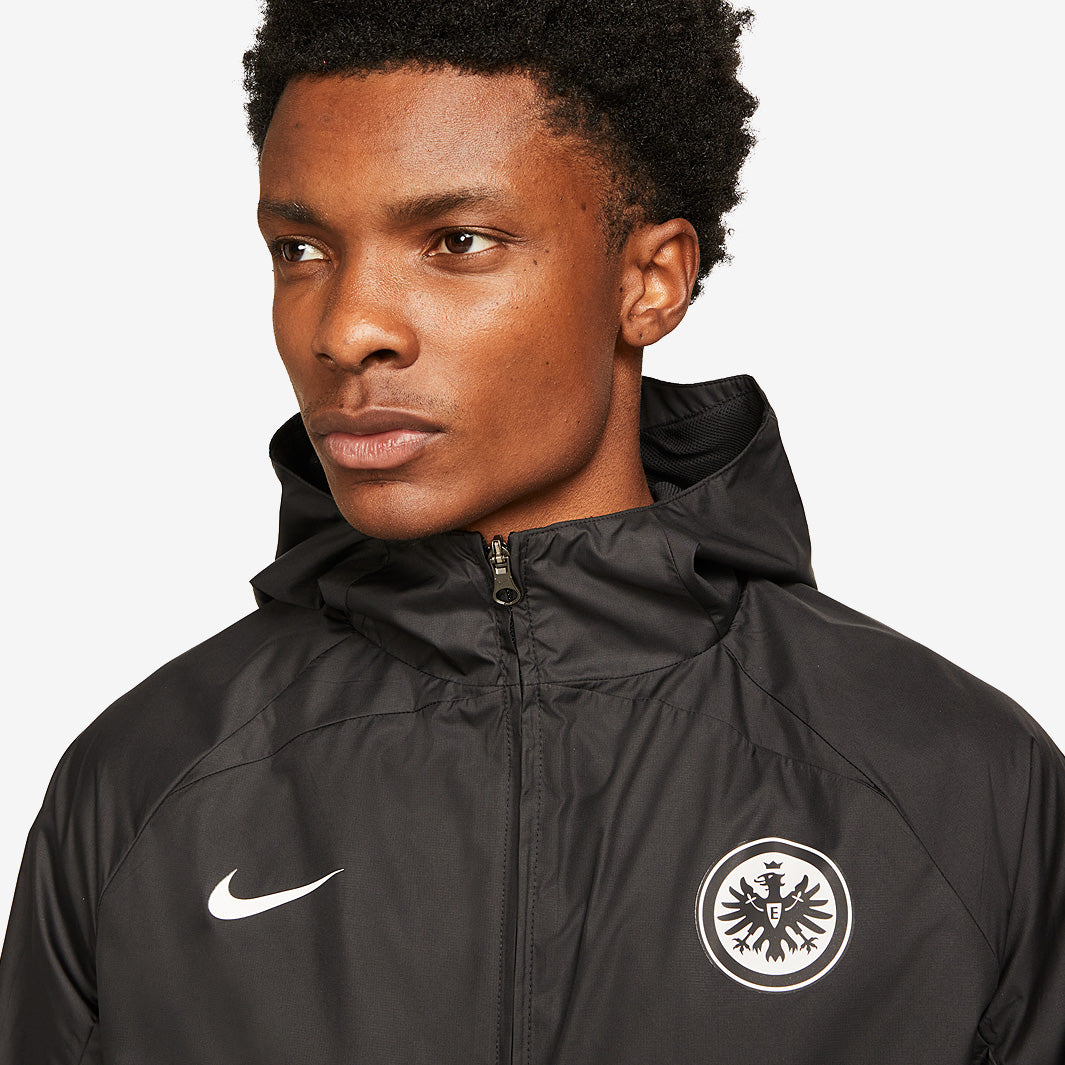 Nike Eintracht Frankfurt 22/23 AWF Jacket - Black/White - Mens Replica
